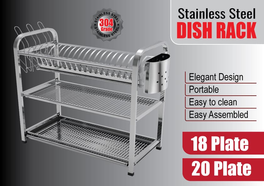 How to Choose and Care for a Kitchen Dish Rack in Bangladesh